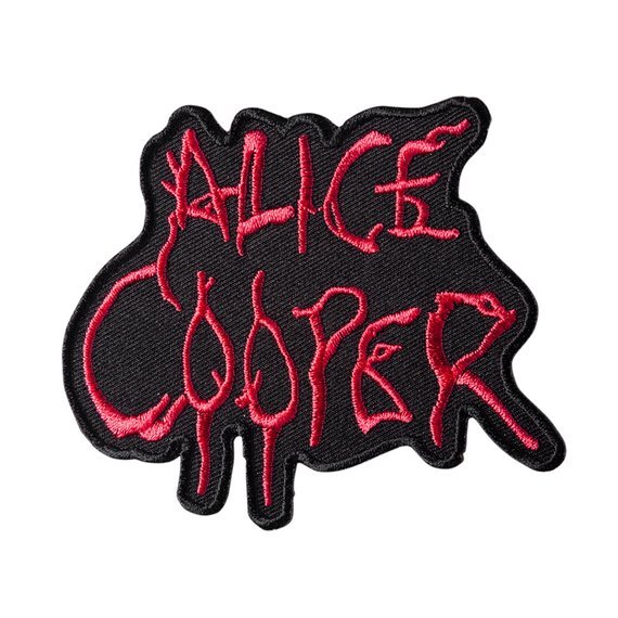 naszywka termiczna  ALICE COOPER - LOGO RED