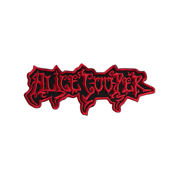 naszywka termiczna ALICE COOPER - LOGO RED