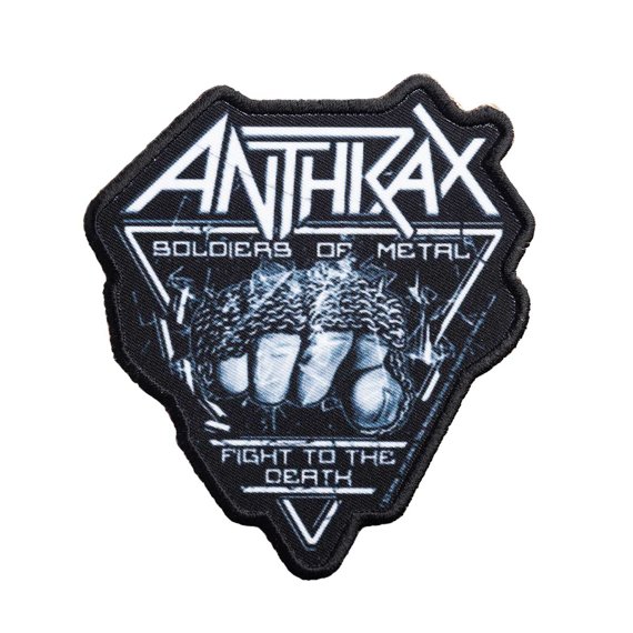 naszywka termiczna ANTHRAX - SOLDIERS OF METAL