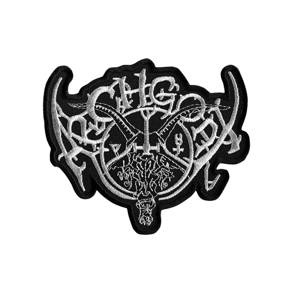 naszywka termiczna ARCHGOAT - LOGO WHITE