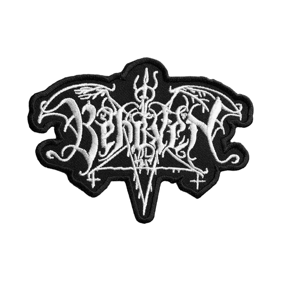 naszywka termiczna BEHEXEN - LOGO WHITE