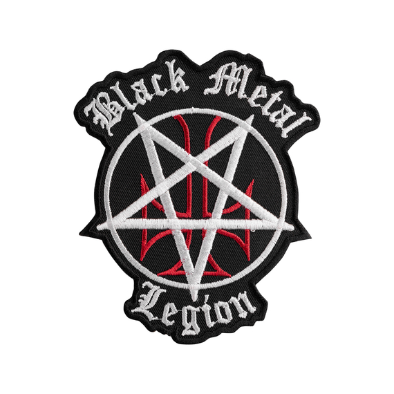 naszywka termiczna BLACK METAL LEGION