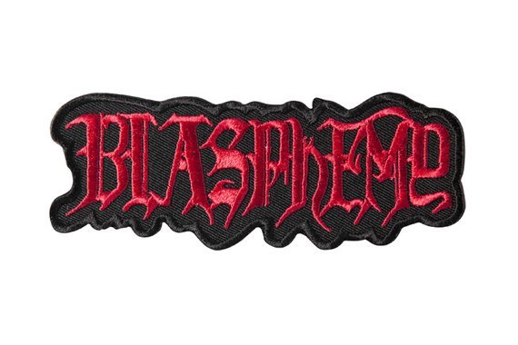 naszywka termiczna BLASPHEMY - LOGO