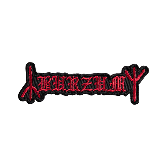 naszywka termiczna BURZUM - LOGO RED