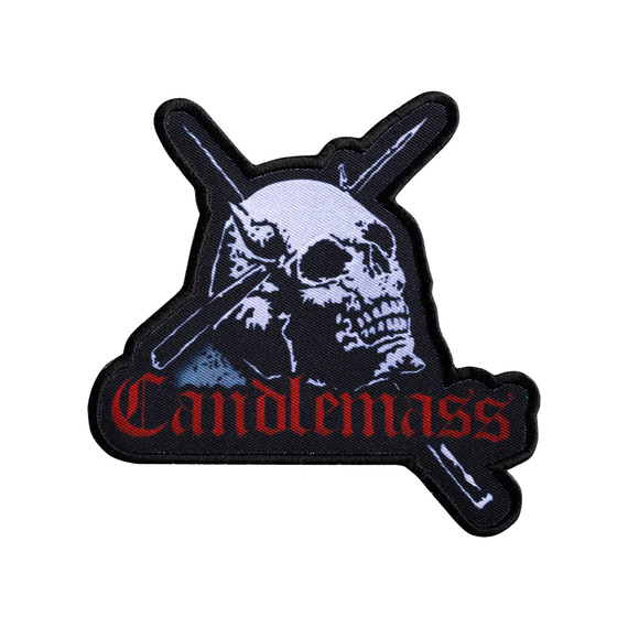 naszywka termiczna CANDLEMASS - SKULL