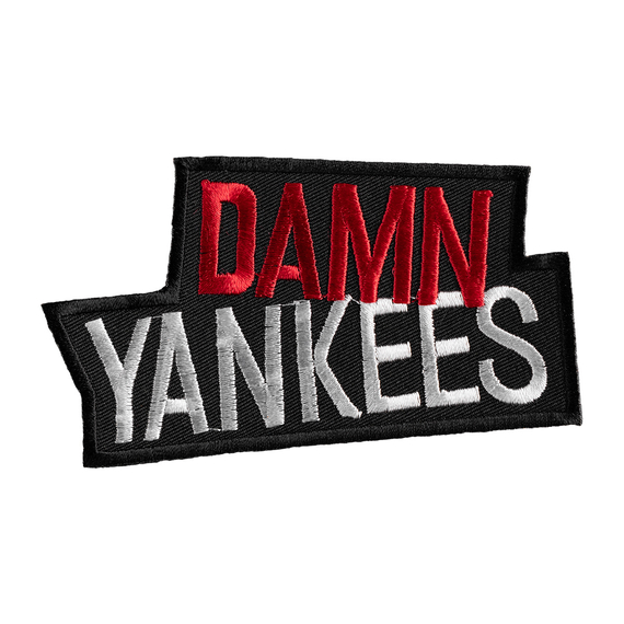 naszywka termiczna DAMN YANKEES - LOGO RED/WHITE