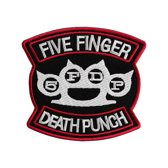 naszywka termiczna FIVE FINGER DEATH PUNCH - LOGO