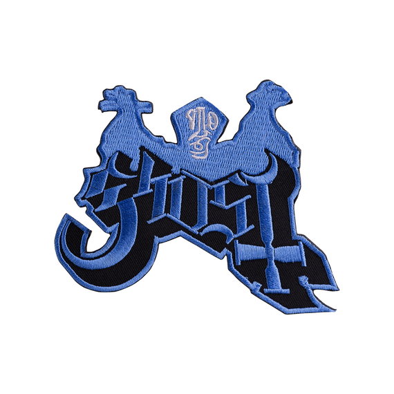 naszywka termiczna GHOST - LOGO BLUE