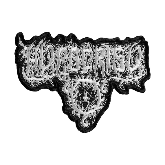 naszywka termiczna HYPOCRISY - LOGO WHITE