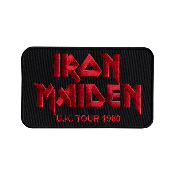 naszywka termiczna IRON MAIDEN - U.K. TOUR 1980 