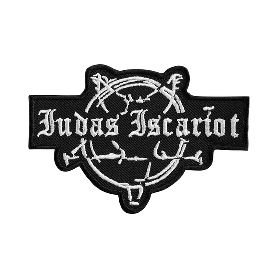 naszywka termiczna JUDAS ISCARIOT - LOGO WHITE