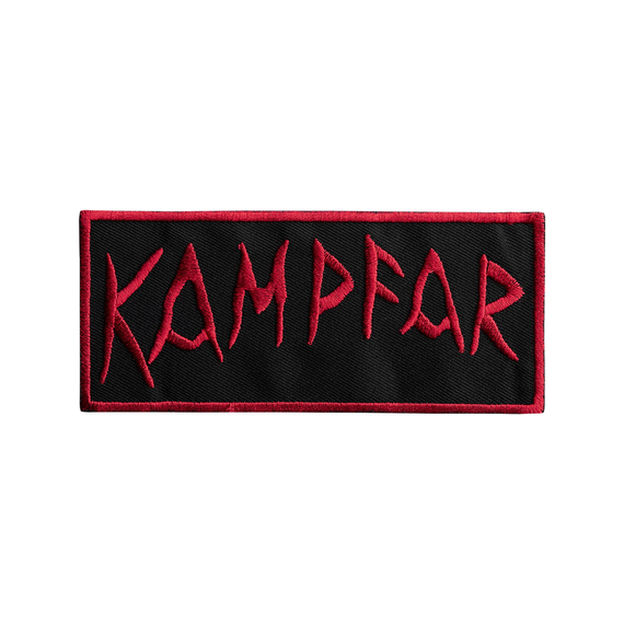 naszywka termiczna KAMPFAR - LOGO RED