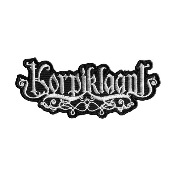 naszywka termiczna KORPIKLAANI - LOGO WHITE