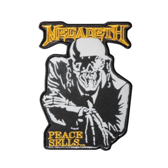 naszywka termiczna MEGADETH - PEACE SELLS....