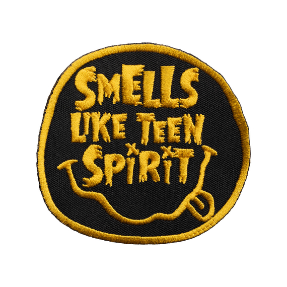 naszywka termiczna NIRVANA - SMELLS LIKE TEEN SPIRIT