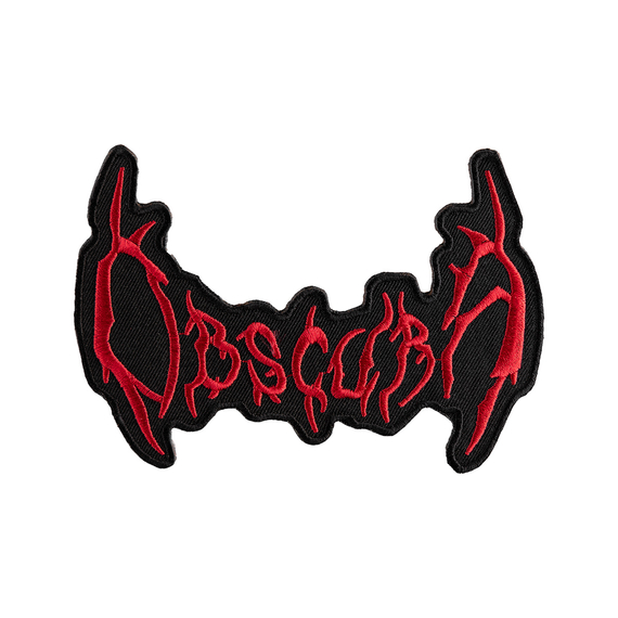 naszywka termiczna OBSCURA - LOGO RED