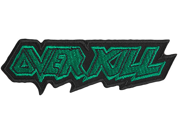 naszywka termiczna OVERKILL - LOGO