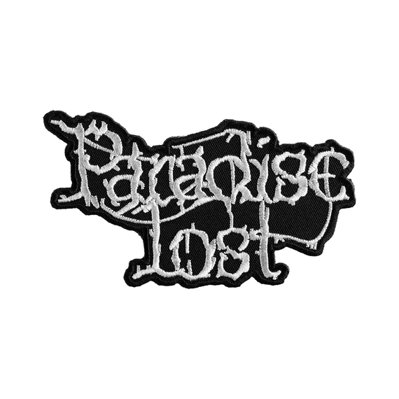 naszywka termiczna PARADISE LOST - LOGO WHITE