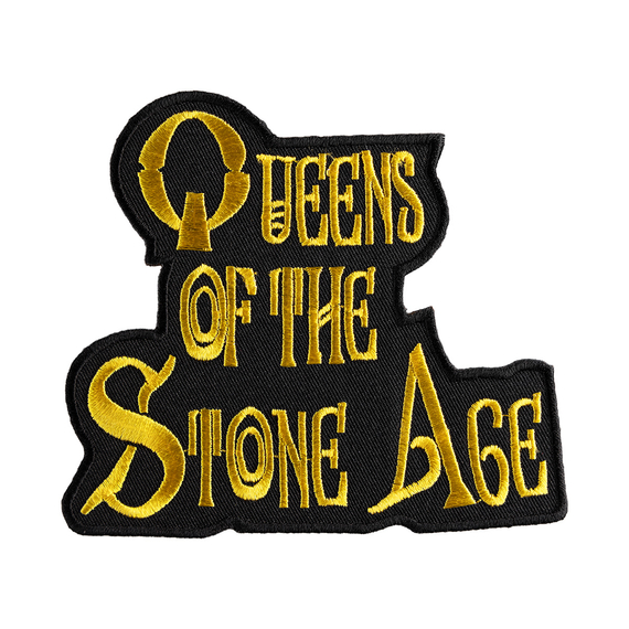 naszywka termiczna QUEENS OF THE STONE AGE - LOGO YELLOW