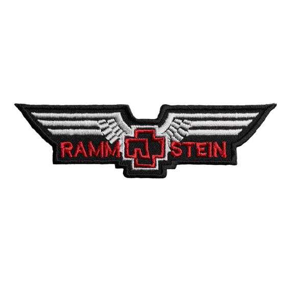 naszywka termiczna RAMMSTEIN - LOGO WHITE