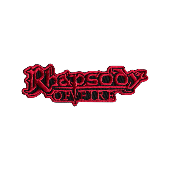 naszywka termiczna RHAPSODY OF FIRE - LOGO RED