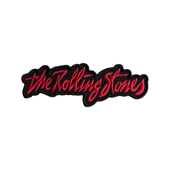 naszywka termiczna ROLLING STONES - LOGO RED