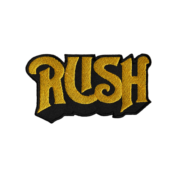 naszywka termiczna RUSH - LOGO YELLOW