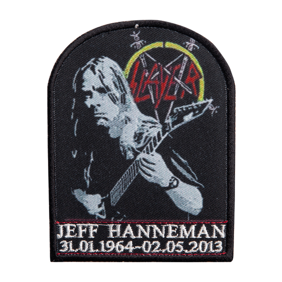 naszywka termiczna SLAYER - JEFF HANNEMAN