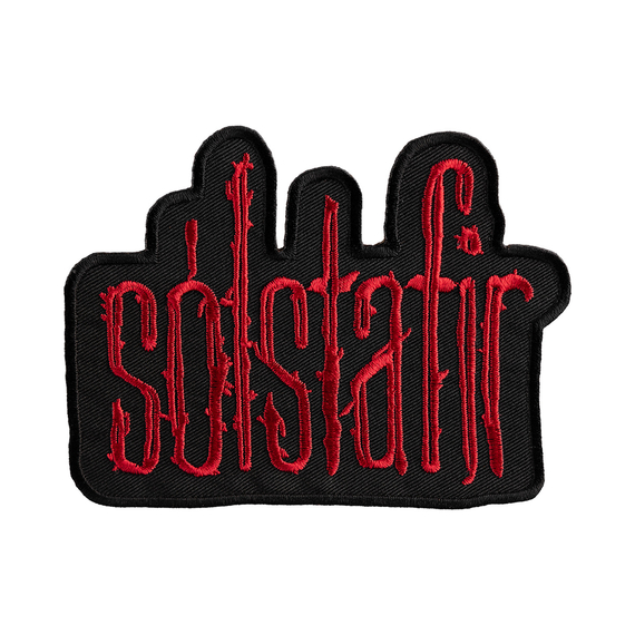 naszywka termiczna SÓLSTAFIR - LOGO RED