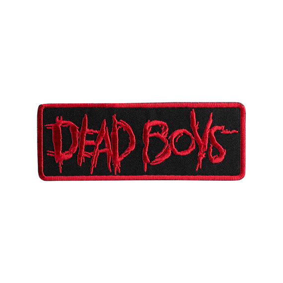 naszywka termiczna THE DEAD BOYS - LOGO RED