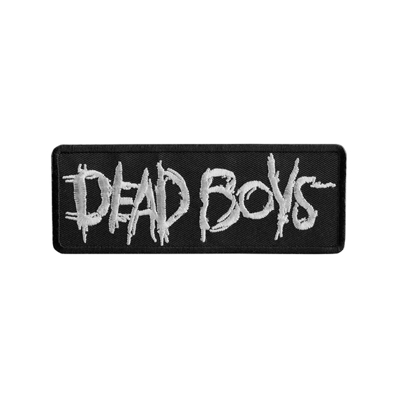 naszywka termiczna THE DEAD BOYS - LOGO WHITE