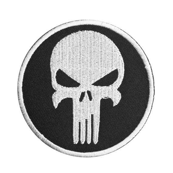 naszywka termiczna THE PUNISHER - LOGO