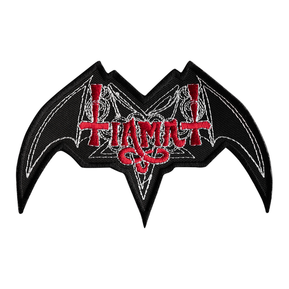 naszywka termiczna TIAMAT - LOGO BLACK