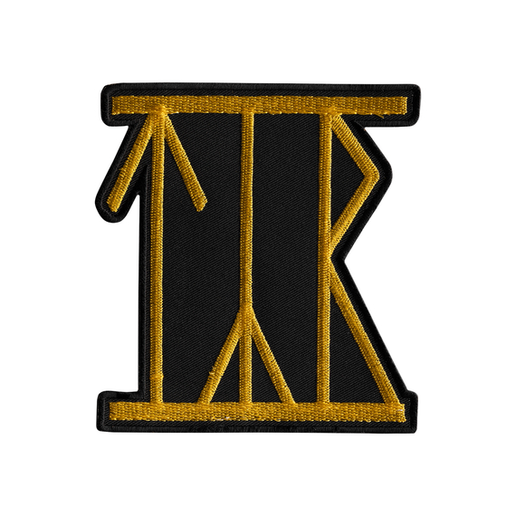 naszywka termiczna TYR - LOGO YELLOW