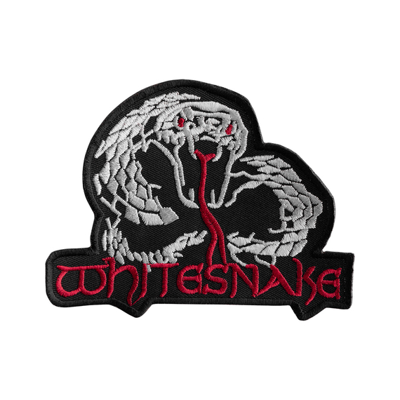 naszywka termiczna WHITESNAKE - LOGO RED