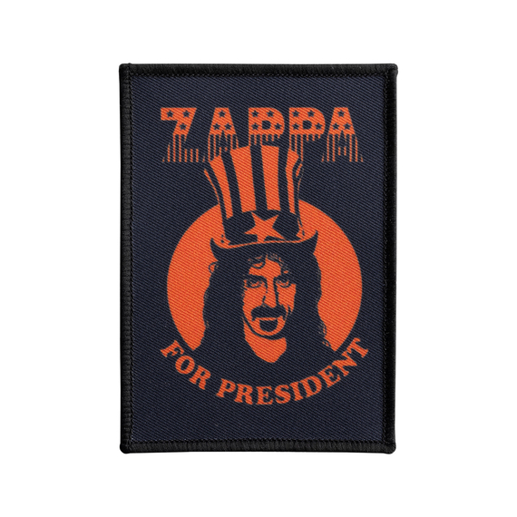 naszywka termiczna ZAPPA FOR PRESIDENT