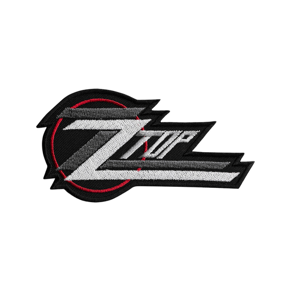 naszywka termiczna ZZ TOP - LOGO GREY