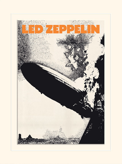 obraz w ramie LED ZEPPELIN - LED ZEPPELIN I