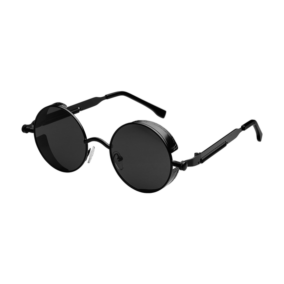 okulary LENONKI STEAMPUNK RETRO RAY BLACK