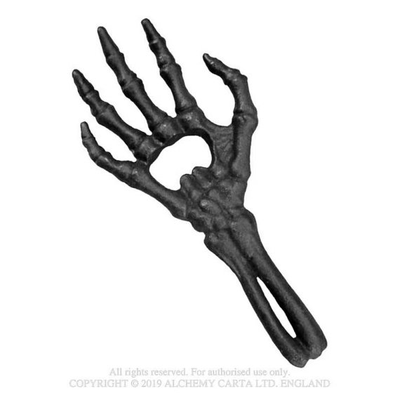 otwieracz SKELETAL HAND, czarny