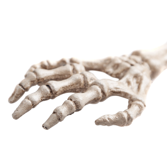 otwieracz SKELETAL HAND, white