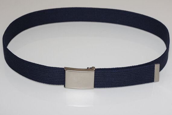 pas parciany NAVY SILVER