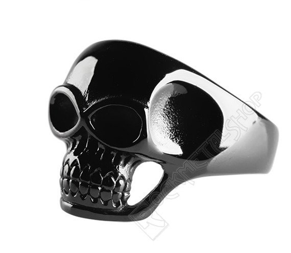 pierścień BLACK SKULL