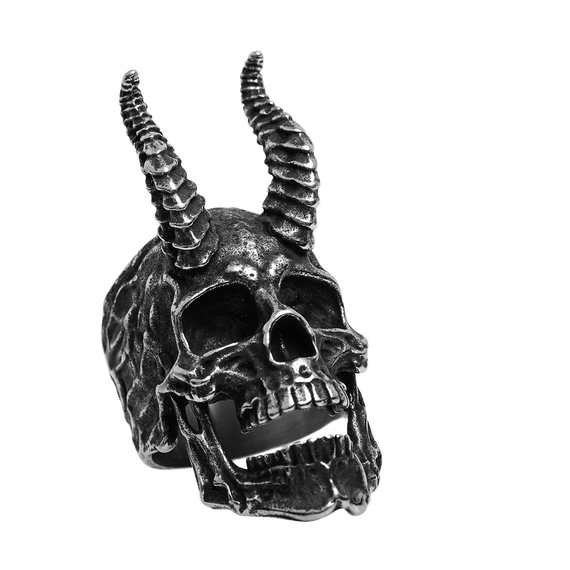 pierścień DEMON SKULL