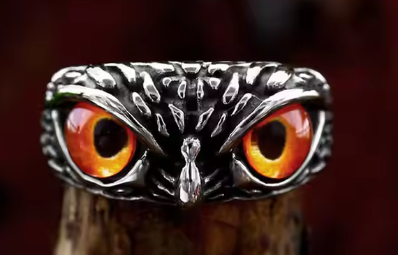 pierścień OWL'S EYES