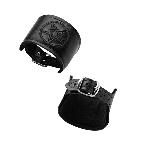 pieszczocha wyszywana PENTAGRAM (BLACK) 