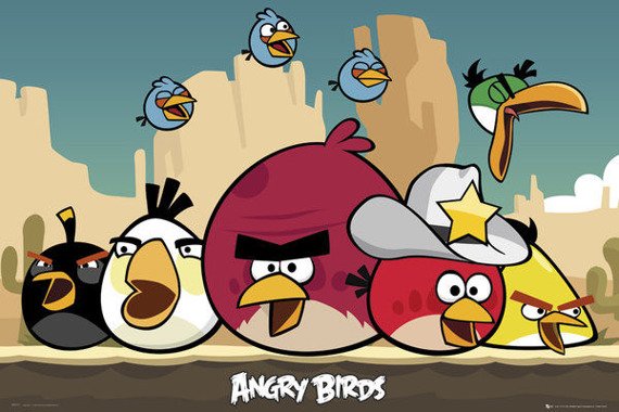 plakat ANGRY BIRDS - SHERIFF