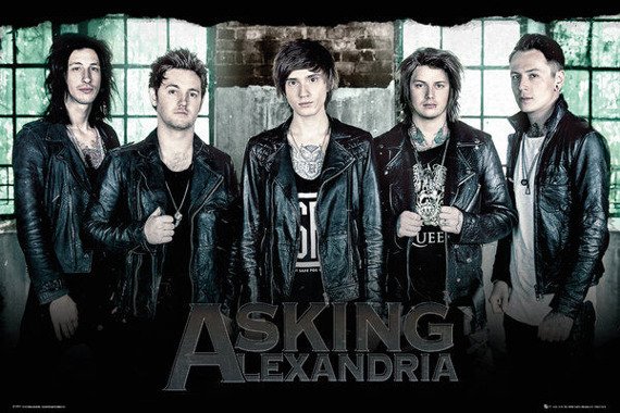 plakat ASKING ALEXANDRIA -  WINDOW