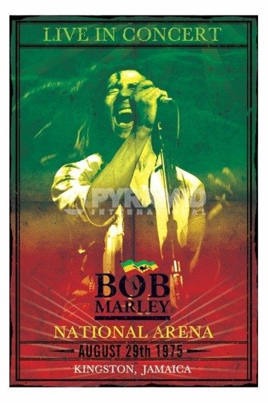 plakat BOB MARLEY - CONCERT