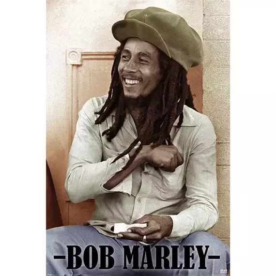 plakat BOB MARLEY - ROLLING PAPERS